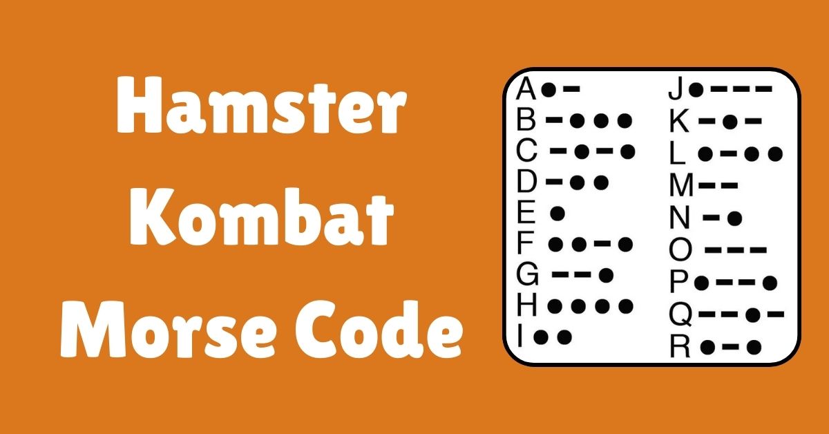 Hamster Kombat Morse Code